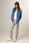 Hose im Slim Fit cozy greige