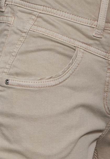 Hose im Slim Fit cozy greige