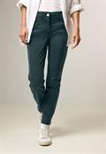 Hose im Slim Fit fir green