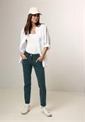 Hose im Slim Fit fir green