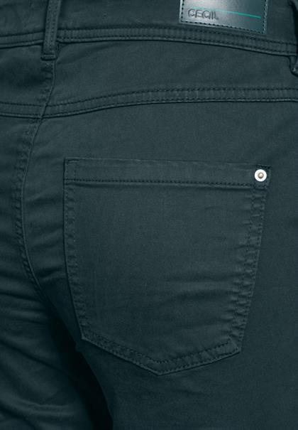 Hose im Slim Fit fir green