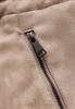 Hose im Velours-Look driftwood beige