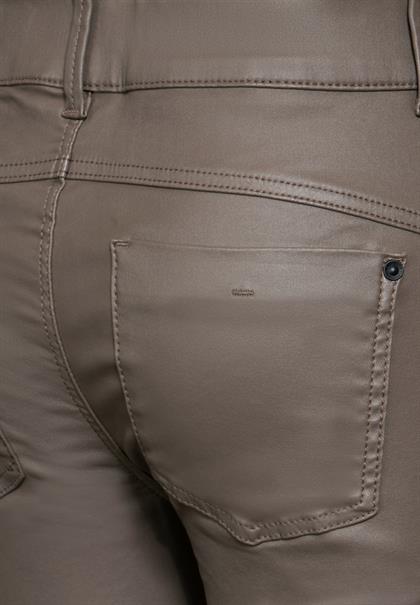 Hose mit Coating cedar brown