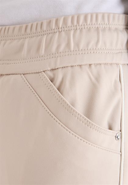 Hose mit Gallonstreifen light sandalwood beige