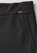Hose mit Glitzer-Details flint grey melange
