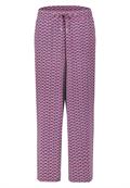 Hose mit weitem Bein black pink