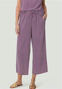 Hose mit weitem Bein black pink