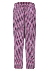 Hose mit weitem Bein black pink