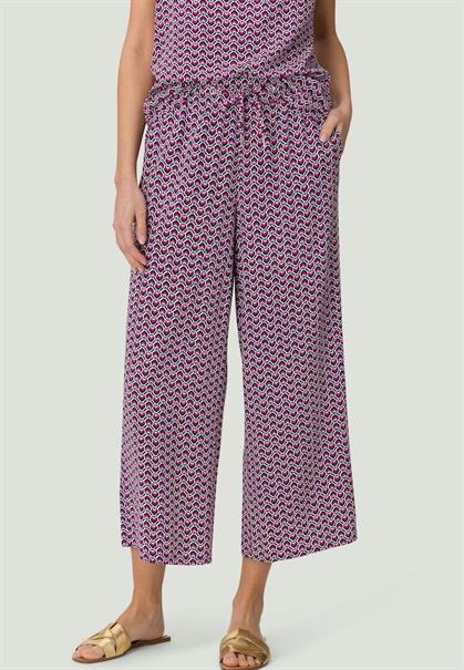 Hose mit weitem Bein black pink