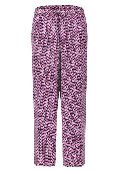 Hose mit weitem Bein black pink