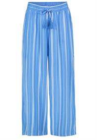 Hose mit weitem Bein stripes: blue-white