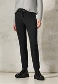 Hose mit Zipper Details black