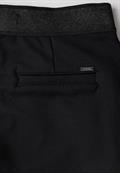 Hose mit Zipper Details black