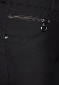 Hose mit Zipper Details black