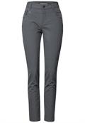 Hose mit Zipper Details storm grey