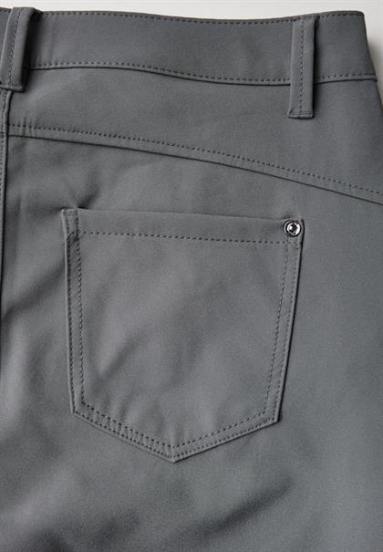 Hose mit Zipper Details storm grey
