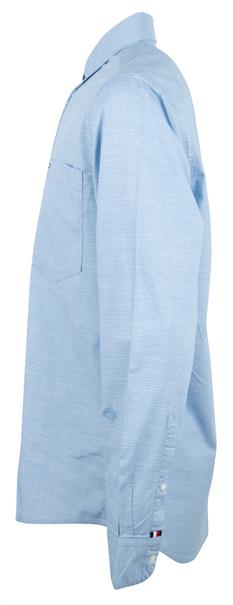 HOUNDSTOOTH RF SHIRT blau