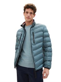 Hybrid Jacke mit abnehmbarer Kapuze dusty dark teal