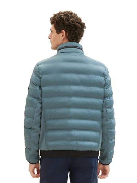 Hybrid Jacke mit abnehmbarer Kapuze dusty dark teal