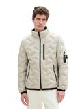 Hybrid Jacke mit Kapuze beige alfalfa