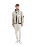 Hybrid Jacke mit Kapuze beige alfalfa