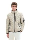 Hybrid Jacke mit Kapuze beige alfalfa