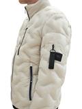 Hybrid Jacke mit Kapuze beige alfalfa