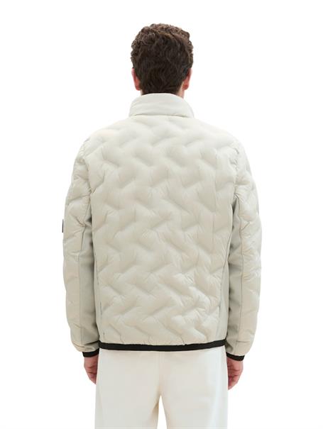 Hybrid Jacke mit Kapuze beige alfalfa