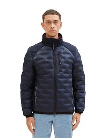 Hybrid Jacke mit recyceltem Polyester sky captain blue