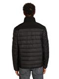 Hybrid Jacke mit Stehkragen black