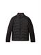 Hybrid Jacke mit Stehkragen black
