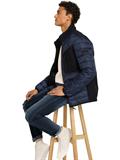 Hybrid Jacke mit Stehkragen sky captain blue