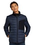 Hybrid Jacke mit Stehkragen sky captain blue