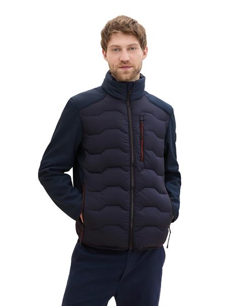 Hybrid Jacke mit Stehkragen sky captain blue
