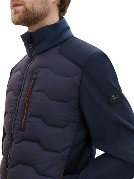 Hybrid Jacke mit Stehkragen sky captain blue