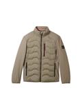 Hybrid Jacke mit Stehkragen smokey olive green