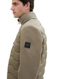 Hybrid Jacke mit Stehkragen smokey olive green