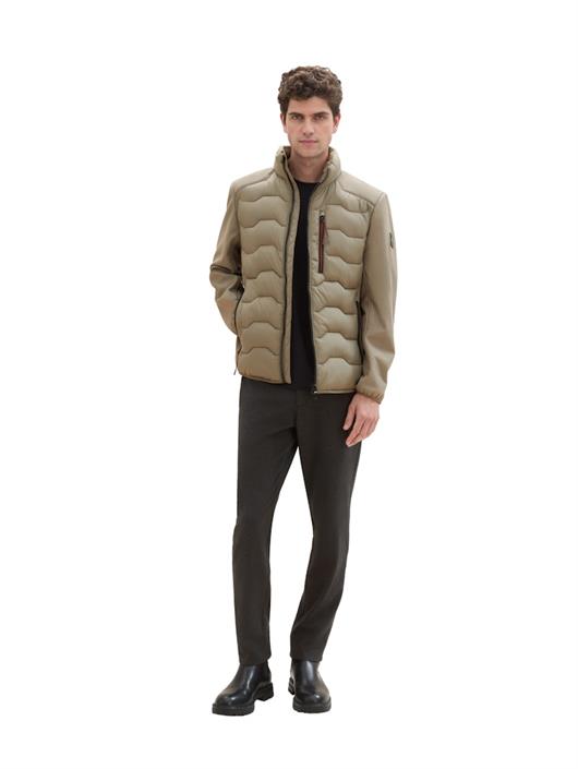 hybrid-jacke-mit-stehkragen-smokey-olive-green