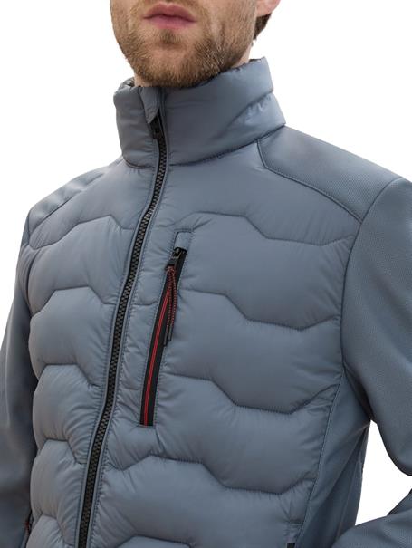 Hybrid Jacke mit Stehkragen stormy teal