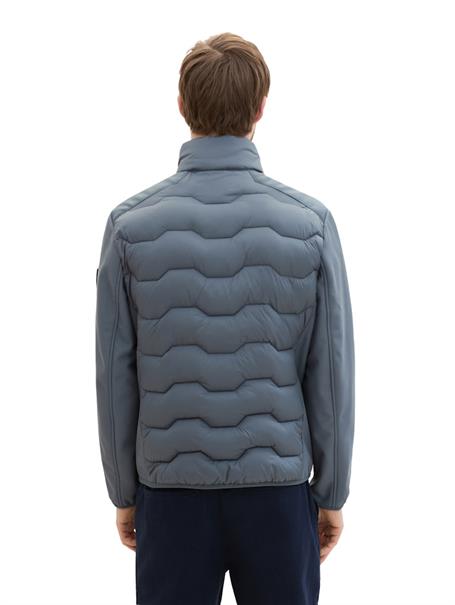 Hybrid Jacke mit Stehkragen stormy teal