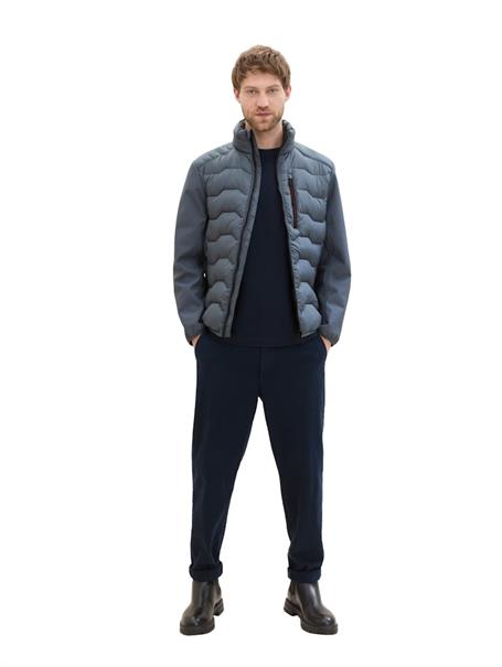 Hybrid Jacke mit Stehkragen stormy teal