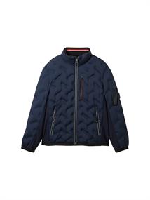 Hybrid Jacke mit verstaubarer Kapuze sky captain blue