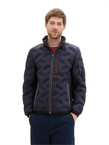 Hybrid Jacke mit verstaubarer Kapuze sky captain blue