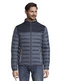 Hybrid Steppjacke blue melange structure