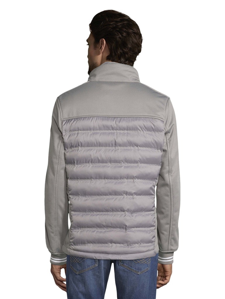 TOM TAILOR Herren Lightweight Steppjacke – Wasserabweisend, Mit Stehkragen, Regular Fit