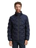 Hybrid Steppjacke mit verstaubarer Kapuze sky captain blue