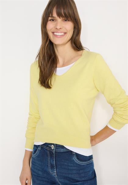 iced yellow melange