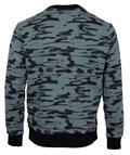 ICONIC ABSTRACT SWEATSHIRT print balsam ck black