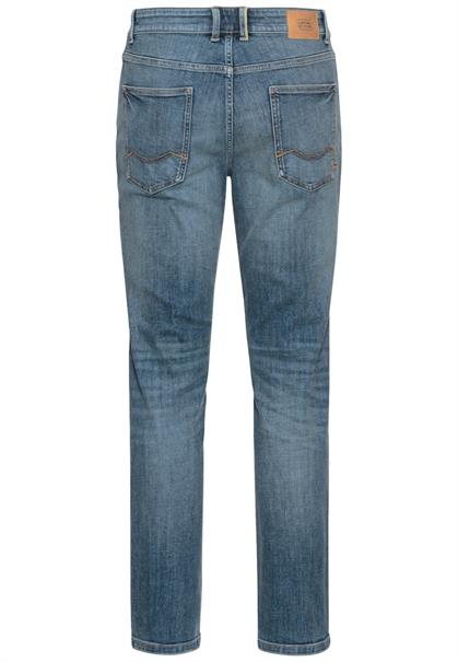 indigo bleached