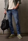 indigo blue random wash